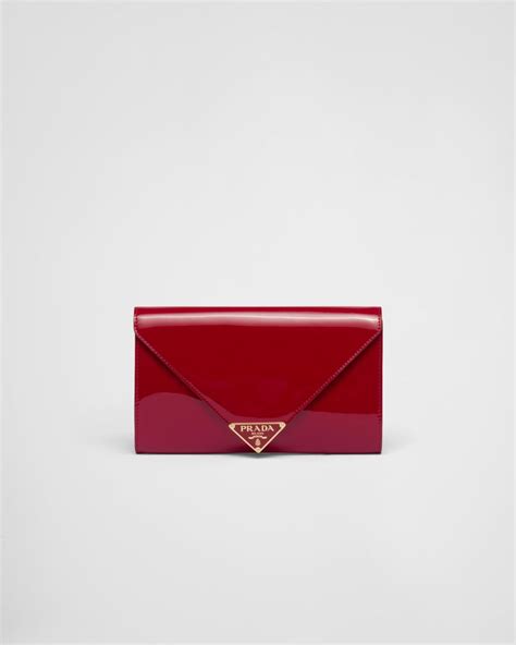 patent leather mini-pouch prada|Prada.